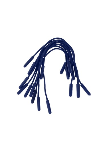 Homyl 10 Parça Fermuar Çekme Etiketleri Kordon Uzatma Zip Mavi Mavi