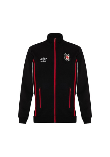 Beşiktaş Lisanslı Fermuarlı Sweatshirt 25/26 Sezon SiYAH