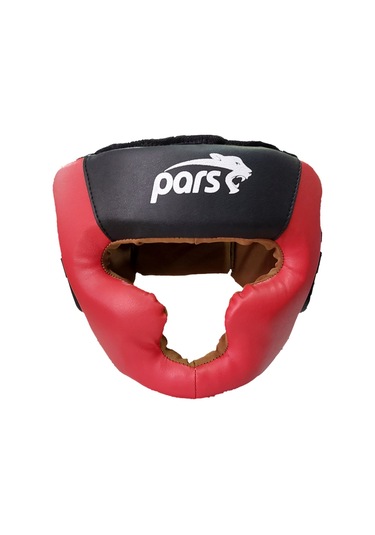 Parsspor Pars Protec Tam Koruyucu Kapalı Antrenman Kaskı Siyah-Kırmızı