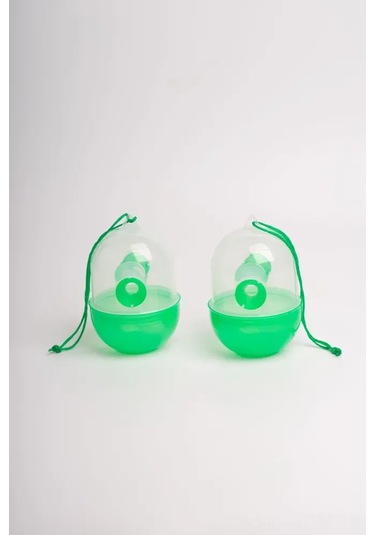 Neevoyu Bahçe Haşere Tuzağı - Yaban Arısı, Sinek Ve Uçan Haşereleri Yakalayan Asılabilir, Yeniden Kullanılabilir Yeşil 2'li Paket