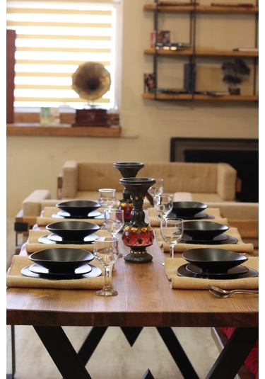 Ntconcept Ntconcept Masif Ağaç Çalışma Ve Yemek Masası