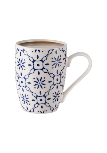 Morris Kupa - Mavi/beyaz - 360 Ml 8684427140345 Çok Renkli