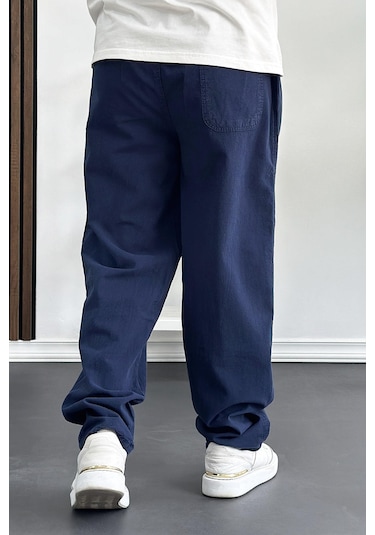 Edwoxmen Erkek Baggy Kalıp Pantolon Lacivert Edw130-lacivert Lacivert