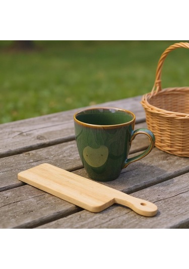 Seramik Kahve Kupası Haki