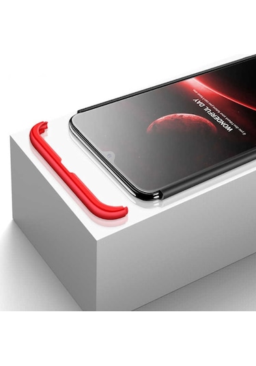 Samsung Uyumlu Galaxy M30 Kılıf Zore Ays Kapak-Siyah