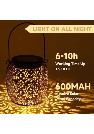 Dancemonkey Solar Bahçe Işıkları 2'li Paket: Ip65 Su Geçirmez Gül Işıkları Gül