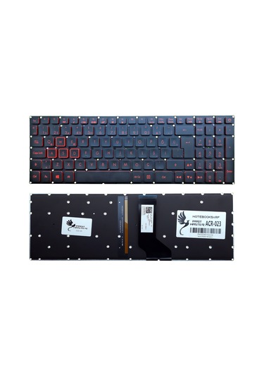 Acer Predator Helios Ph315-51-78np Uyumlu Notebook Klavye Işıklı