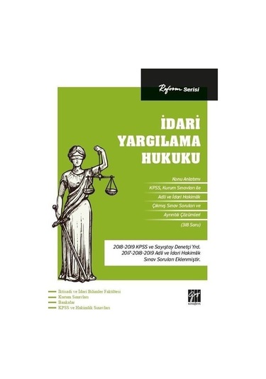 Reform Serisi İdari Yargılama Hukuku / Kolektif