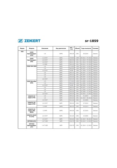 Zekkert Kia Rio, Hyundai Solaris İçin Jeneratörü Kayış Ara Rulmanı 341696903