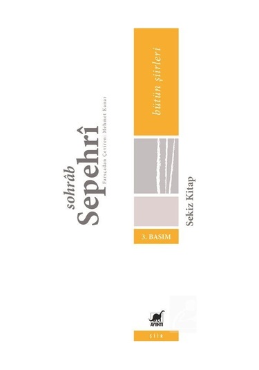 Sekiz Kitap / Bütün Şiirleri / Sohrab Sepehri