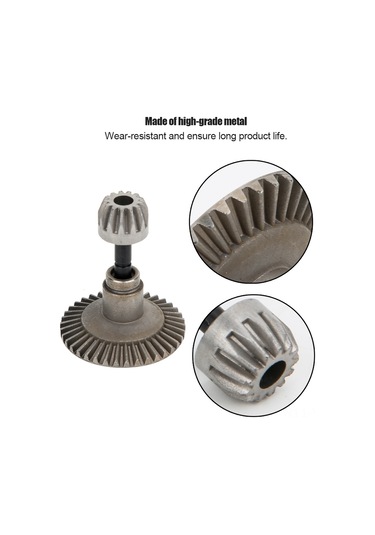 Geekyou Axıal Scx10 İçin 13t/38t Metal Ön-arka Köprü Dişlileri - Dayanıklı Çelik Malzeme, Uyumlu Wraith/yetı