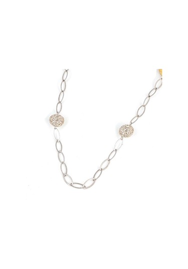 Nusret 925 Ayar Gümüş Akik Taşlı ve Halkalı Ajurlu Toplu Uzun Kolye