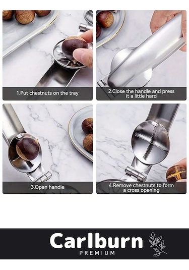 Özel Üretim Profesyonel Kaymaz Sağlı Ergonomik Paslanmaz Çelik Metal Kestane Çizici Pense