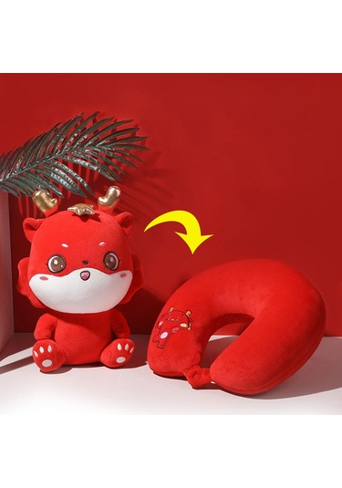 Homyl Çin Yeni Yılı Yastık Ejderha Ofis Ev Yatak Odası Için Stil A