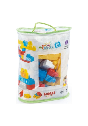 Dolu 5019 Büyük Bloklar Torbada 60 Parça