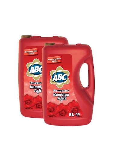 ABC Çamaşır Yumuşatıcısı Kamelya Aşkı 2 x 5 L
