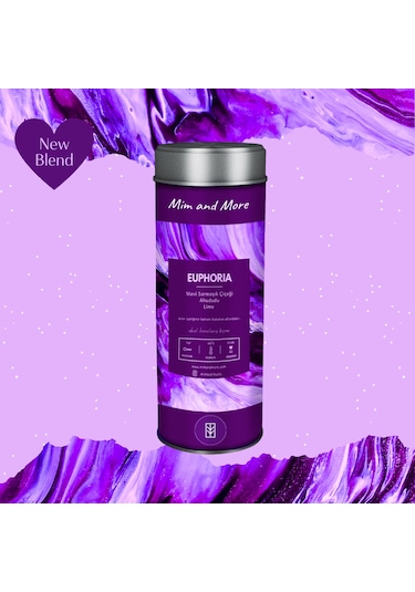 Mim and More Euphoria Tea - Ahududulu Mavi Sarmaşık Çiçeği Harmanı