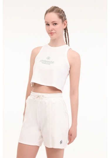 Lotto W-lomera Tank 5fx Ekru Kadın Atlet 000000000102013042 Bej