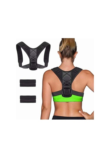 Medikal Deri Desenli Korse Ortopedik Dik Duruş Korsesi Kamburluk Korsesi