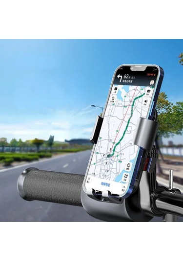 Liangmei Bisiklet Telefon Tutucu Motosiklet Hızlı Kilitleme