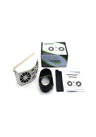 Solar Enerji İle Şarj Edilebilen Araba Fanı
