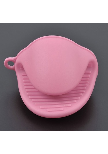 Reedark Çiftlü Silikon Isıya Dayanıklı Pişirme Eldiveni - Pembe -40 C/+240 C Diğer