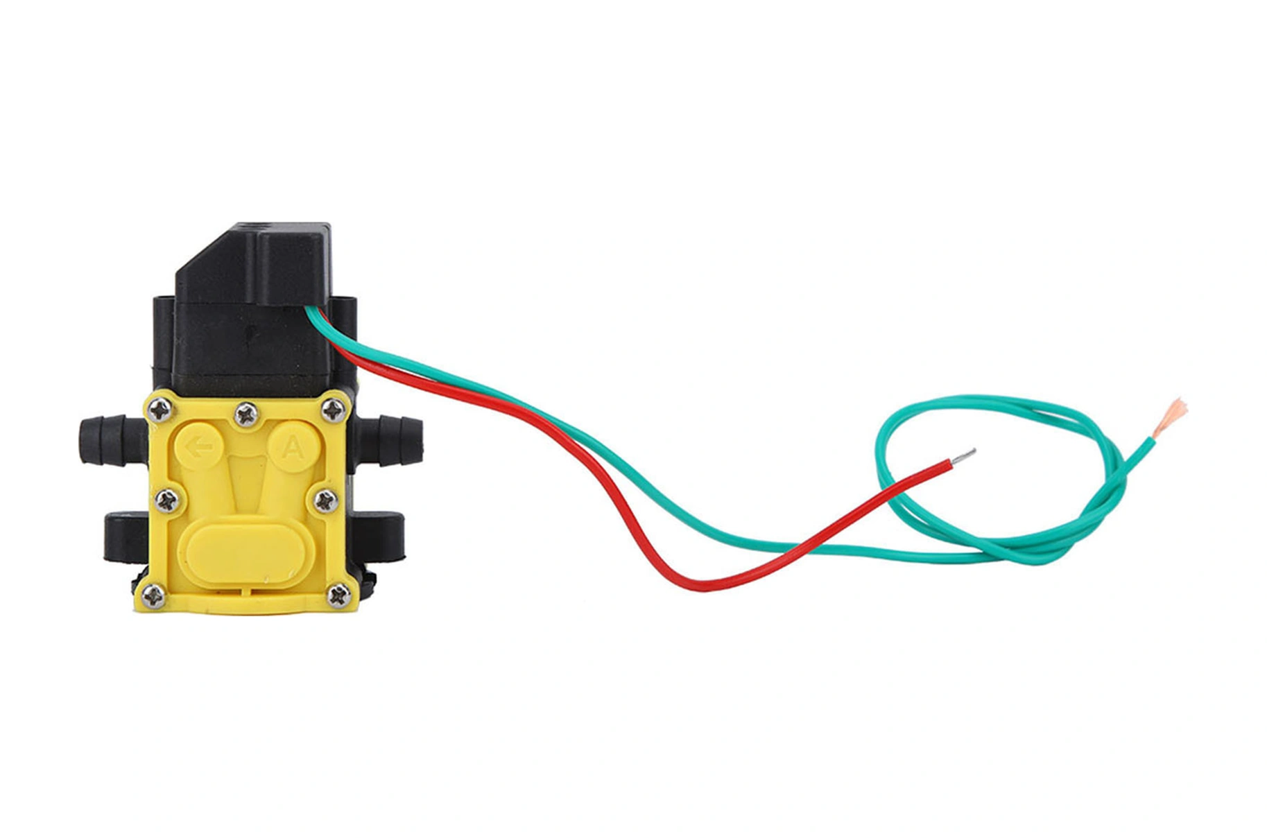 Hangfox 12v Elektrikli Bahçe Spreyi Su Pompası Kafa - Otomatik Emme Diaphragma Pompa Başlığı - Ziraat, Ormancılık İçin Dayanıklı Plastik Aksesuar