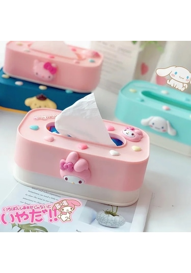 A-kawaii Yaratıcı Kaldırılabilir Doku Kutusu Islak Mendiller Dispenseri Tutucu Peçete Kutusu Yatak Odası Oturma Peçetelik 46865981