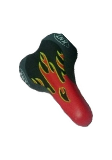 Hsgl Bisiklet Alevli Sele 01 Mavi - Beyaz