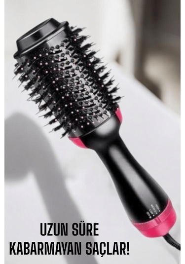 1200 Watt Gücünde, Negatif İyon Teknolojili, 3 Isı Kademeli Fön Tarağı