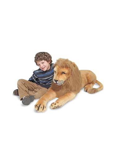 Melissa And Doug Dev Peluş Aslan