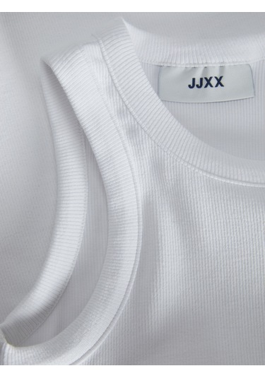 Jack & Jones Kadın Halter Yaka Bluz - Forest - 12224661 Bright White