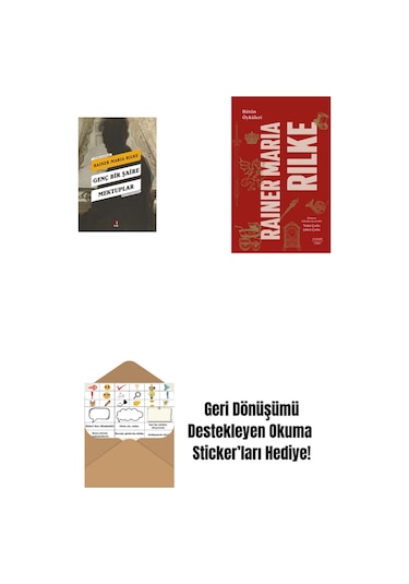Genç Bir Şaire Mektuplar + Malte Laurids Brigge'nin Notları + Okuma Sticker'ları