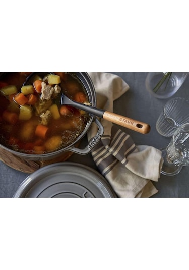 Staub Döküm Tencere Grafit Gri Yuvarlak 24 cm