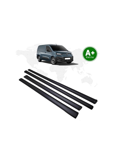 Citroen Berlingo Panelvan Marşpiyel Kaplaması 4 Parça 2024 Model Ve Sonrası
