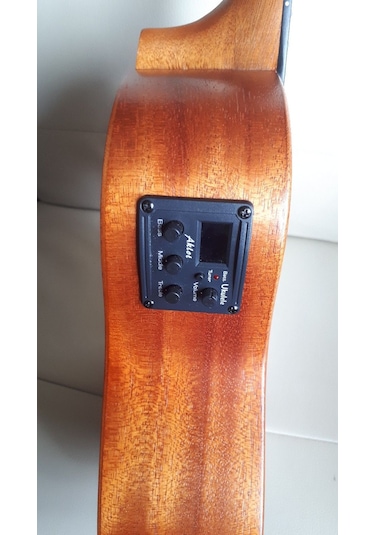 Aklot 24" Concert Boy Maun Ağacı Elektro Ukulele-Kılıf