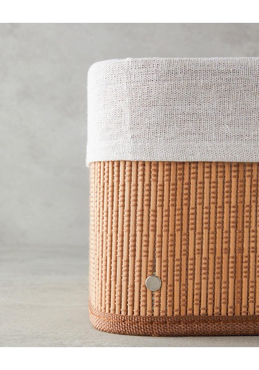 English Home Gina Bambu Sepet 20x15x10 Cm Açık Kahverengi