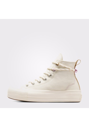 Chuck Taylor All Star Lift Unisex Bej Platform Sneaker Bej