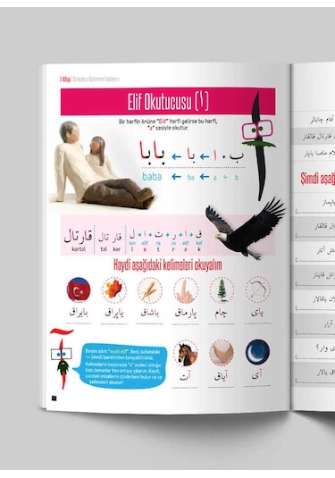 Çocuklar için Osmanlıca Eğitim Seti 12 Kitap