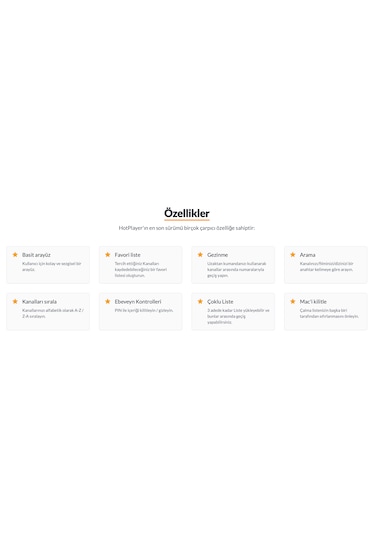 Hot Player 1 Yıllık Kullanım Lisansı