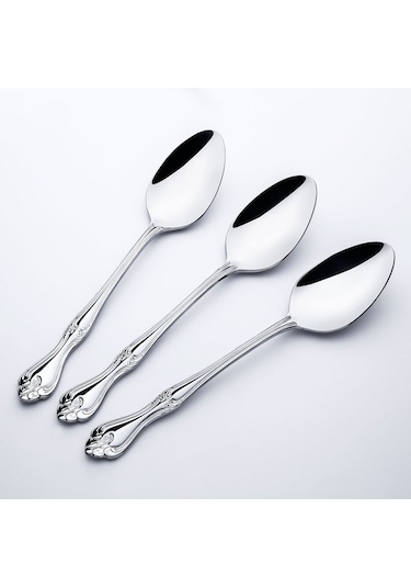 Nehir Lalezar Sade 6lı Yemek Kaşık