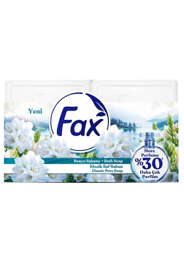 Fax Kalıp Banyo Sabunu 600 Gr Klasik Ve Zeytinyağlı 4 Lü Karma Paket