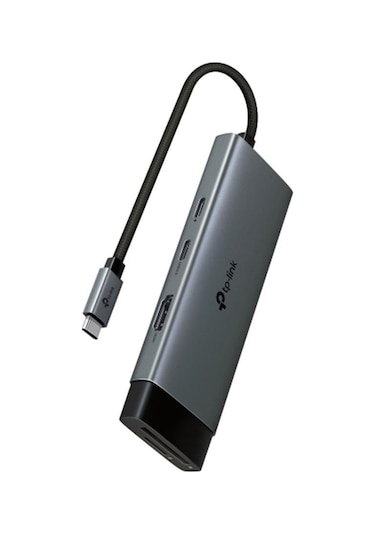 Tp-link Uh7020c Usb Type C Docking Station 7 Port Usb-c Pd + Usb C + Hdmı + Usb 3.0 X2 Beyaz - Siyah