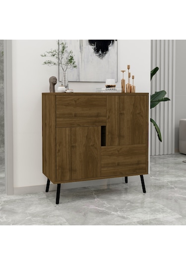 Darien Ç001 Çok Amaçlı Dolap Ceviz