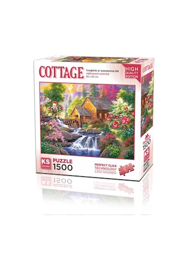 Ks Games Puzzle 1500 Songbirds At Summertime Mill