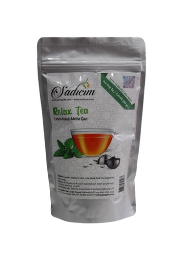 Sadıcım Relax Limon Kokulu Süzen Poşet Melisa Çayı 80 G