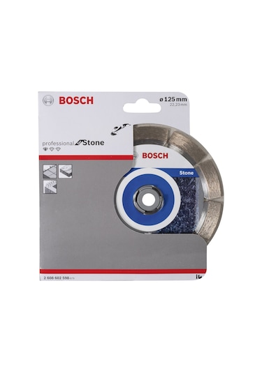Bosch - Standard Seri Taş için Elmas Kesme Diski 125 Mm