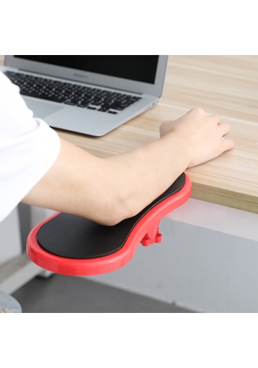 Hombey Küçük Siyah Ergonomik Bilgisayar Kol Direnci: Döner Tasarım, Dirsek Ve Bilek Desteği, Masanızda Konfor Ve Düzen