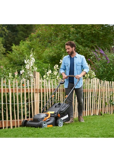 Worx Wg779e 40volt 2.5ah. Li-ion 34cm Profesyonel Şarjlı Çim Biçme