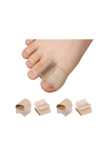 Akestoria Med Kumaşlı Parmak Arası Silikon Makaralı Baş Parmak Ayırıcı Ve Kemik Düzeltici Fc-013 Standart